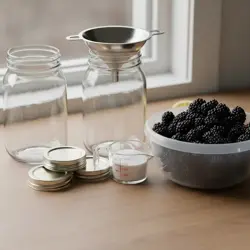 Zavařené ostružiny