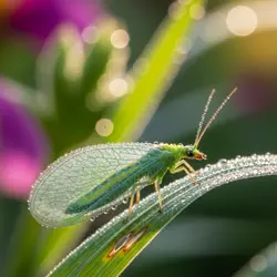 Zlatoočka na zahradě